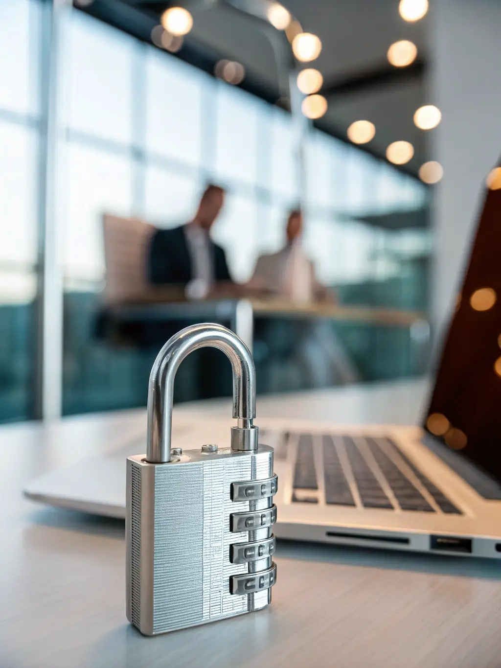 An image showing a shield with a lock icon inside, representing the robust security measures implemented by BP-Remit.