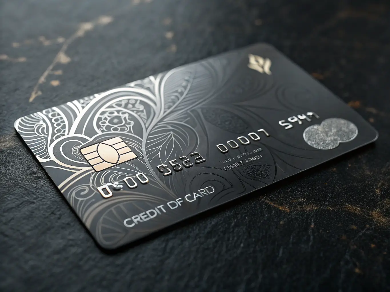 An image of a corporate payment card with a digital background, representing BP-Remit's payment card solutions.